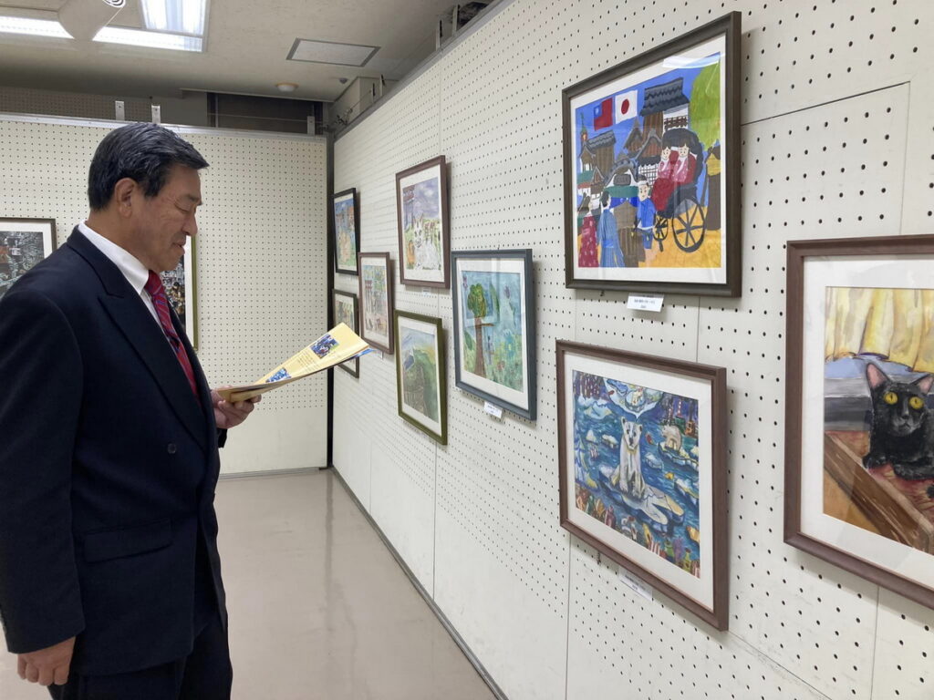 2023千葉縣館山市「第三屆日本臺灣學校美術作品聯合展」