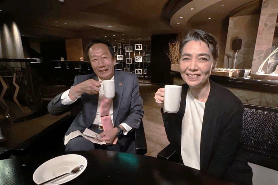 因這事郭台銘離席喝咖啡 「加蚋仔阿銘」不談藍白合只感念創業恩人 245 照片來源:郭台銘臉書