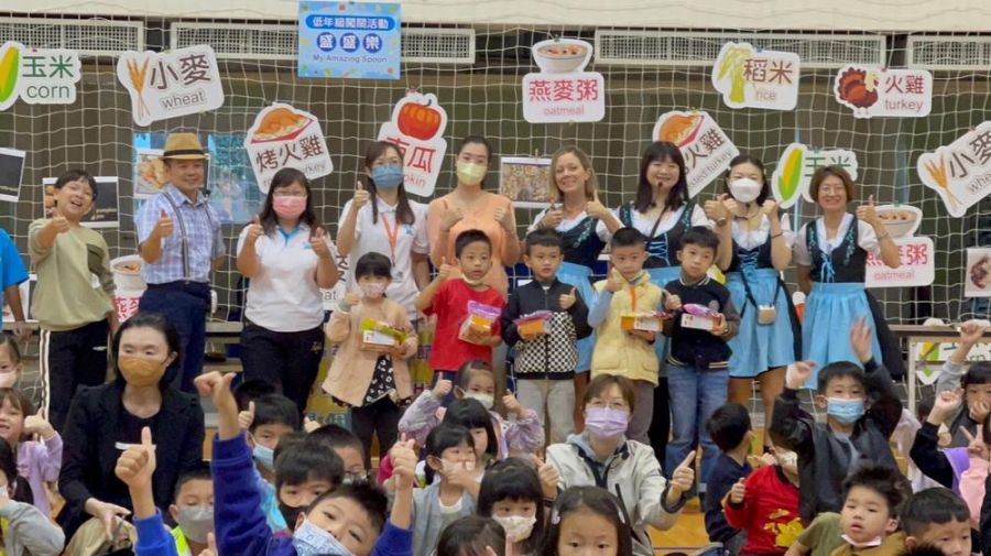 嘉義市僑平歡慶豐收節過個好年冬  感念農民辛勤付出