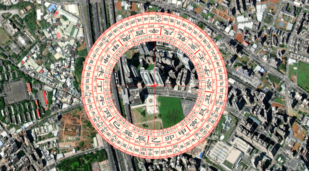 《圖說》林口摩天41豪宅衛星方位圖,摘自Google網。
