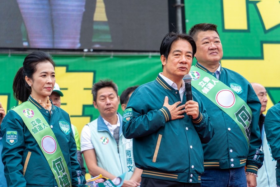 賴清德稱新北一選區「非贏不可」 團結送何博文前進國會 292 賴清德稱新北一選區「非贏不可」 團結送何博文前進國會 291