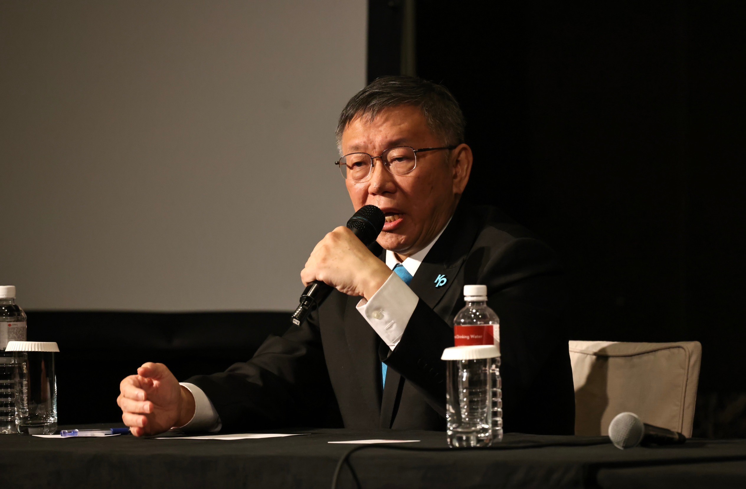 民眾黨總統候選人柯文哲。資料照片/林啟弘攝