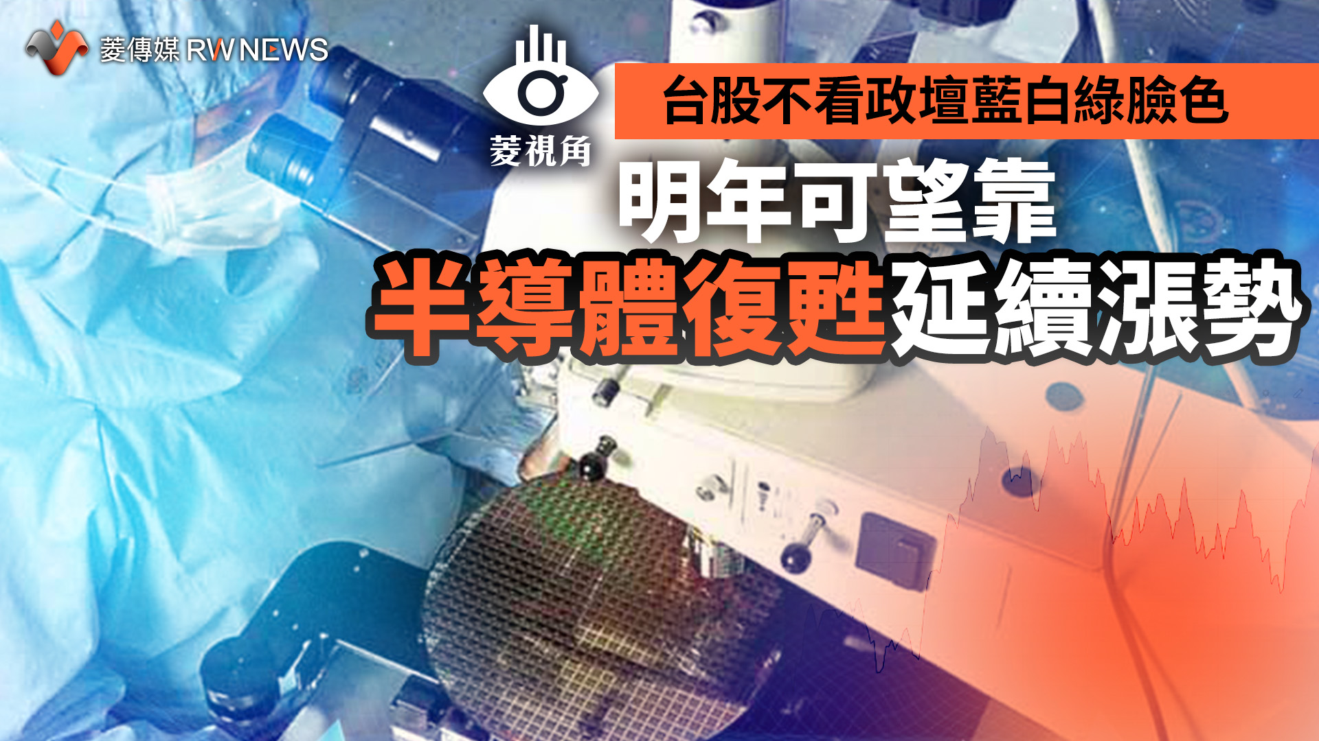 菱視角/台股不看政壇藍白綠臉色 明年可望靠半導體復甦延續漲勢