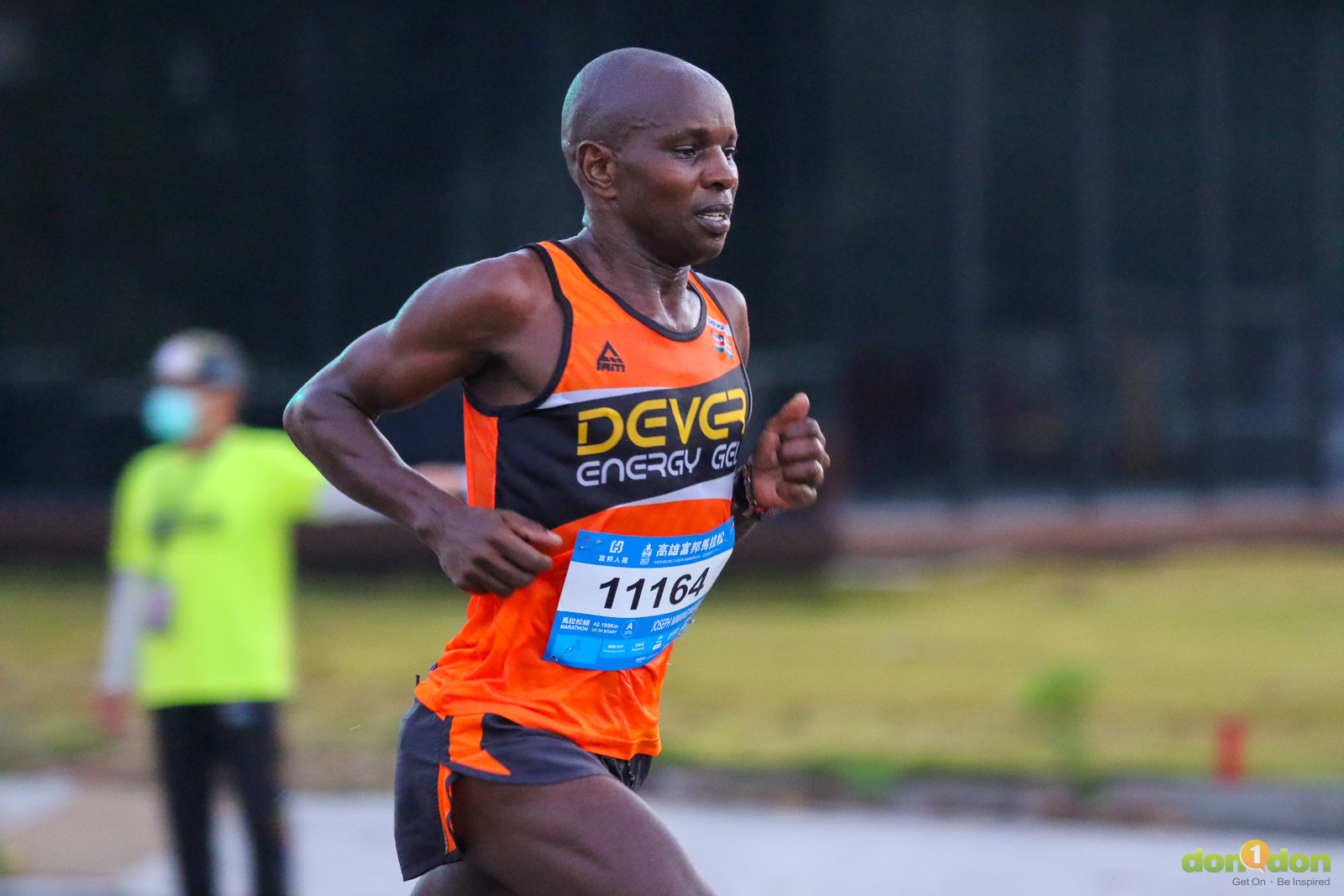 全馬組亞軍由 JOSEPH MWANGI NGARE（011164）拿下，成績 2 小時 18 分 17 秒