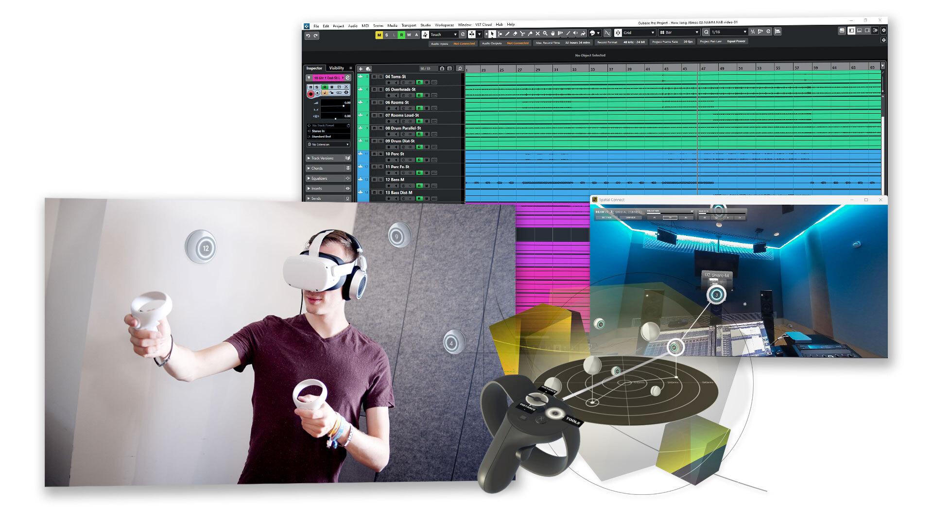 dearVR SPATIAL CONNECT可在空間音頻混音製作過程中實現全面控制
