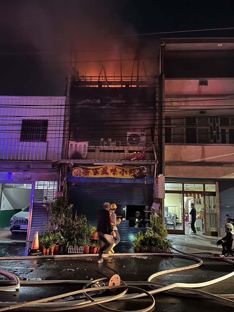 圖/苗栗縣消防局提供
