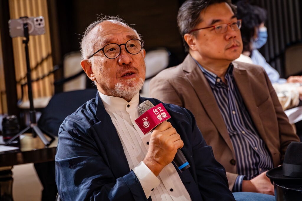 台北愛樂藝術總監杜黑先生致詞