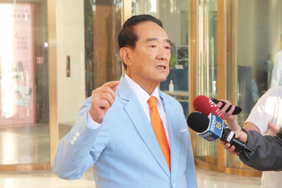 侯友宜主張重啟ECFA談判 宋楚瑜:有思考當年為何十萬人上街頭? 224 宋楚瑜28日接受媒體聯訪