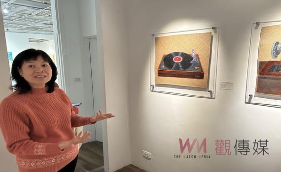 家庭主婦華麗轉身成為學院派畫家 朱孝慈一個人的風景看見成長的影子