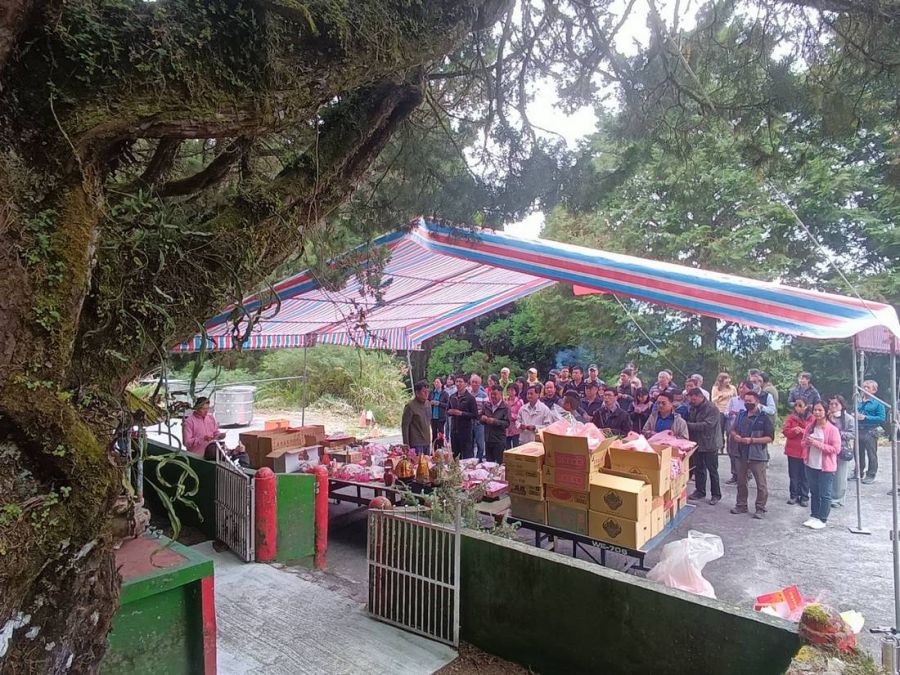 祈安植福 守護山林 南投分署水里站望鄉分站舉行年終祭儀