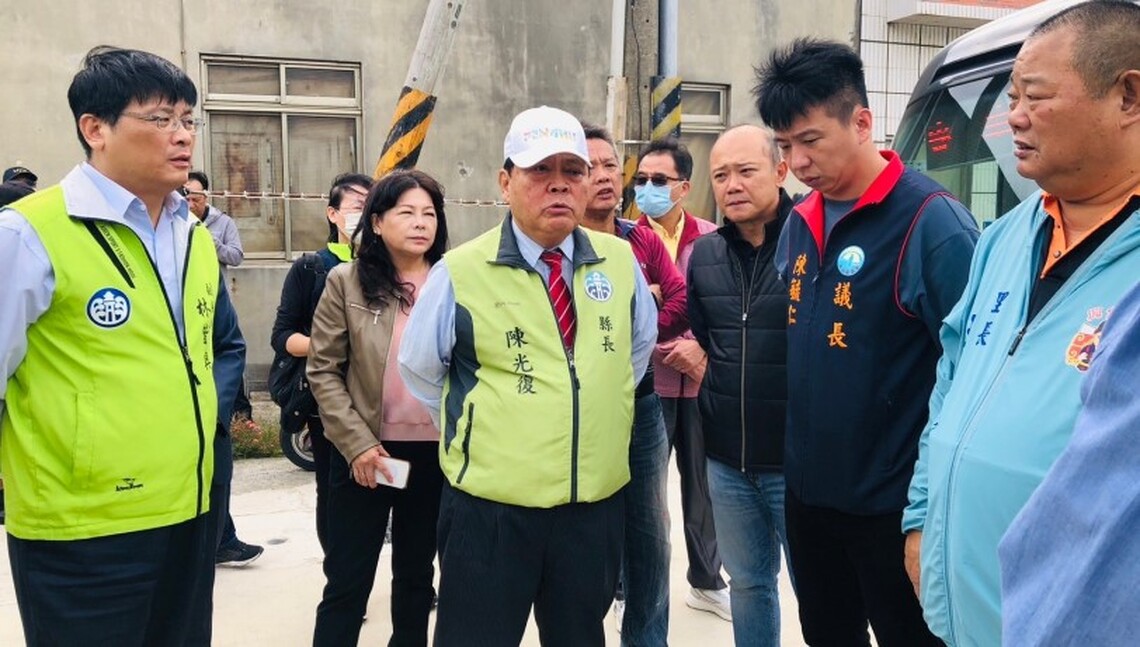 府會下鄉考察興仁 烏崁海淡廠 陳光復呼籲踴躍接管自來水