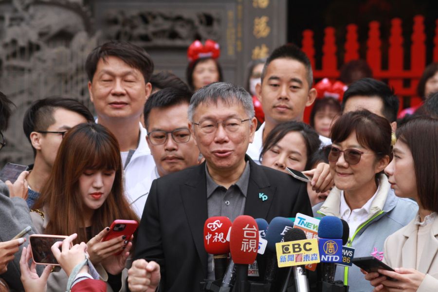 【有影】吳欣盈當一年立委還有國籍爭議?柯文哲:中央政府失職還怎樣 196 柯文哲。(方炳超攝)