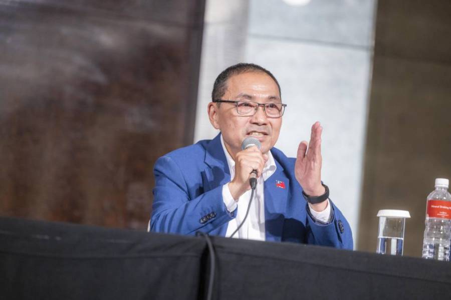 蔡總統稱中國有屬意人選 侯友宜批抹紅嗆:真的無招了? 218 侯友宜資料照