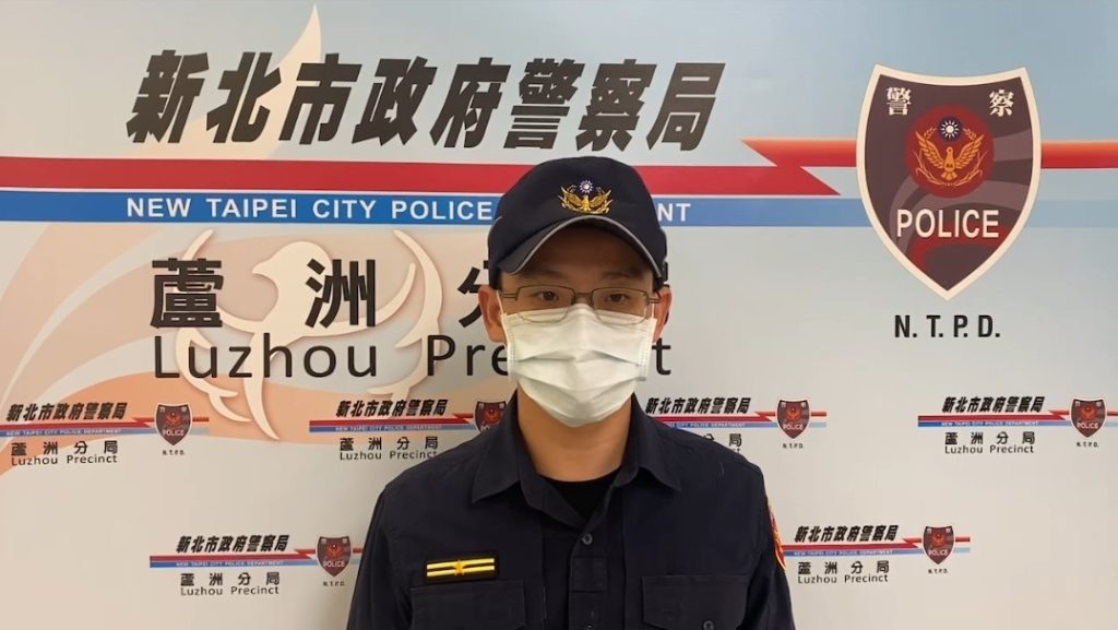 延平所所長黃文欽說明案情。(記者宋紹誠翻攝)