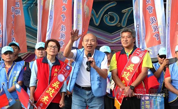 全力支持吳政杰前進立法院 韓國瑜:澎湖僅一席立委