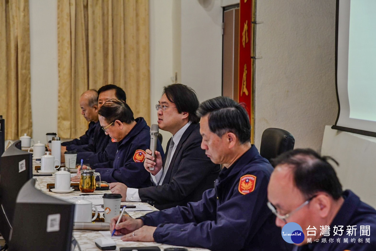 內政部部長訪視桃市警局,肯定桃警團隊各項工作成效卓越。