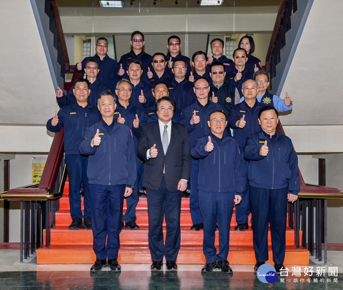 內政部部長訪視桃市警局,肯定桃警團隊各項工作成效卓越。