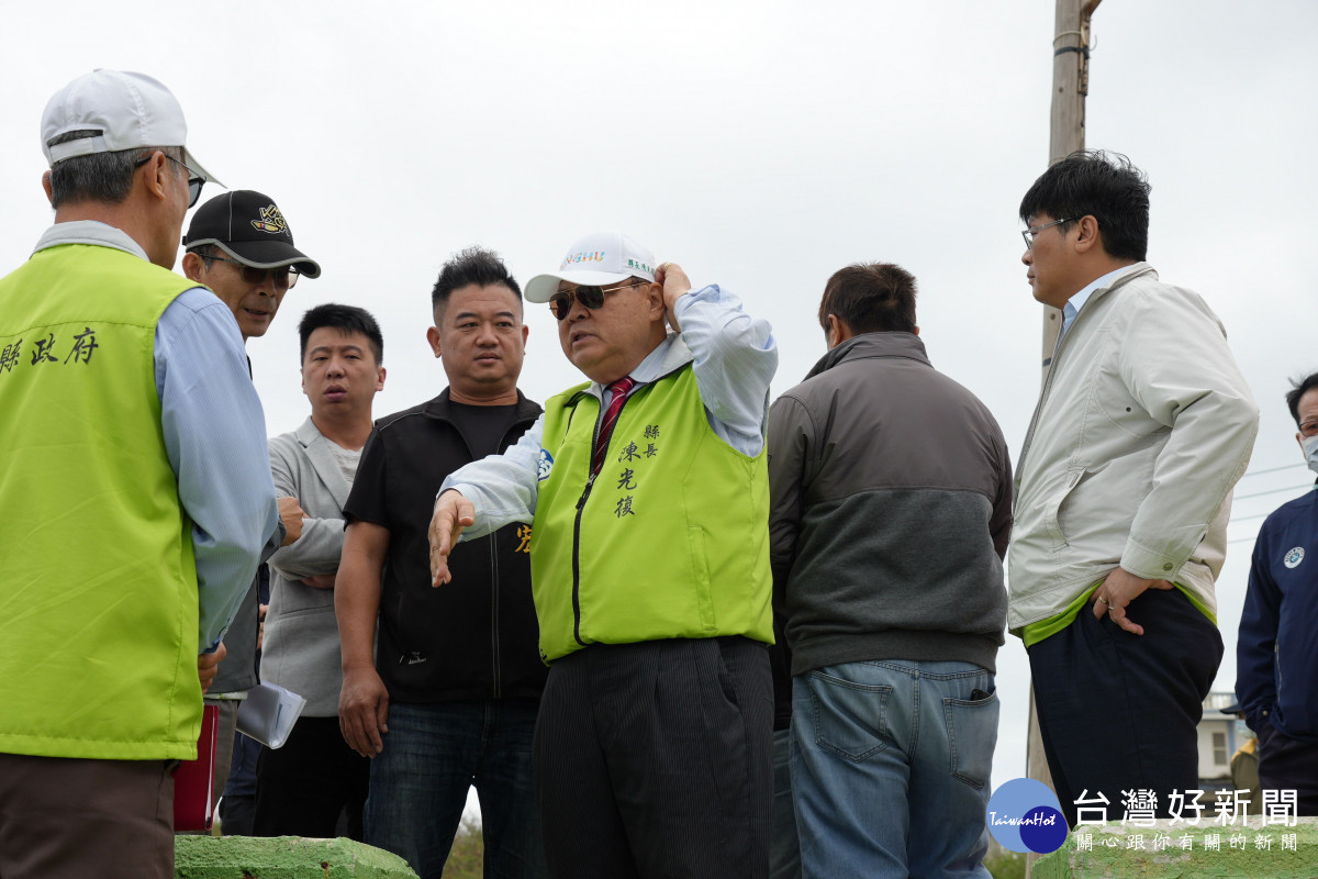 府會下鄉挺進白沙鄉　陳光復與澎管處協力規劃岐頭漁港擴建共同力挺東海觀光旅遊
