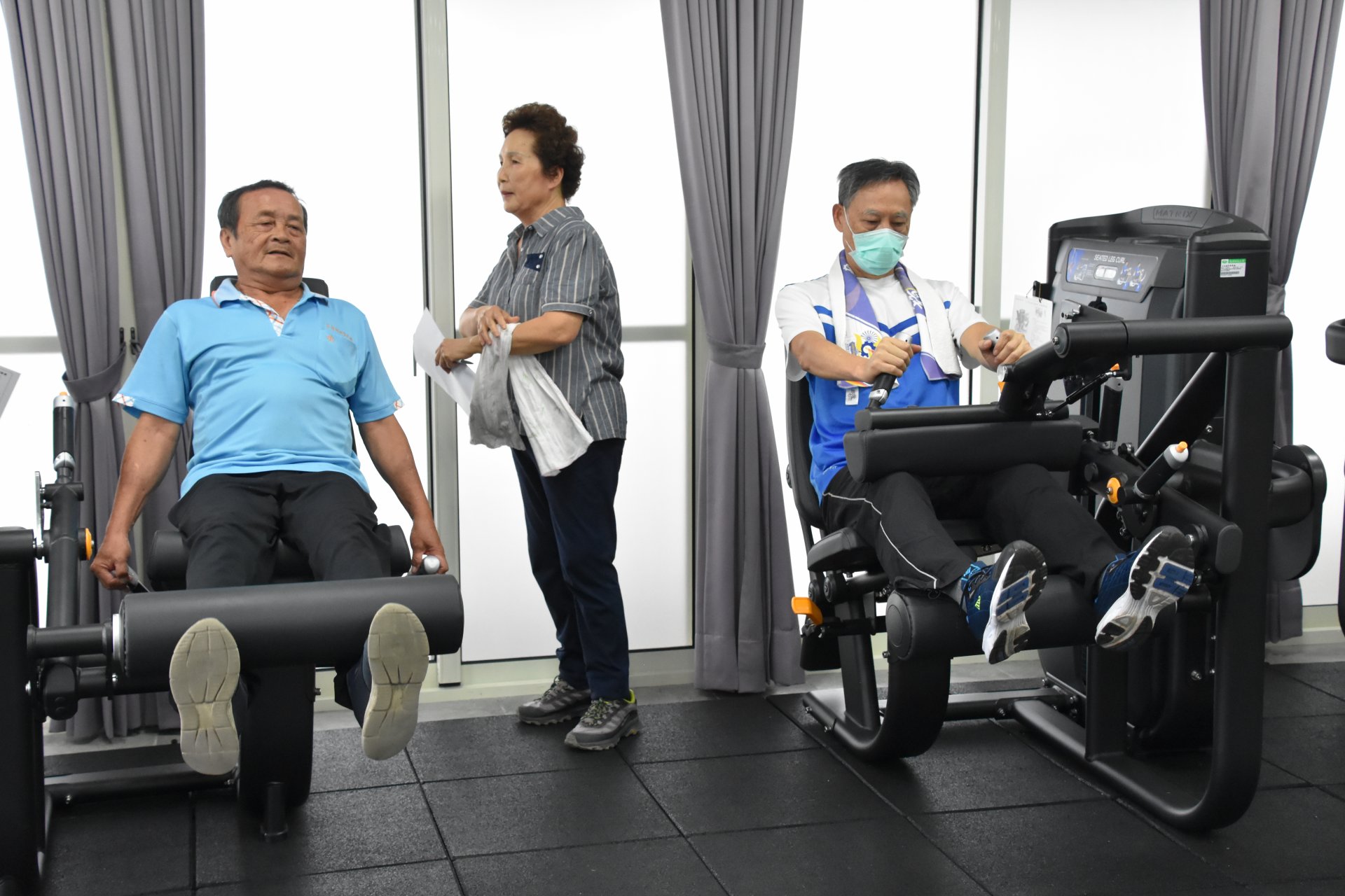 量身定做的角度、重量和組數,讓肌肉更結實,改善骨質疏鬆。