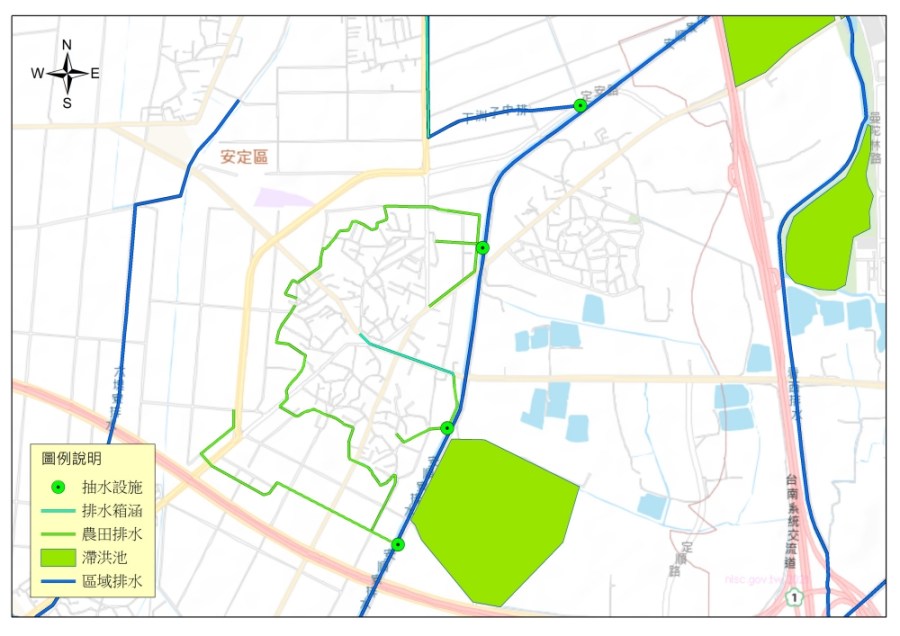 提升聚落防洪能力！安定抽水設施陸續完工投入運作 221