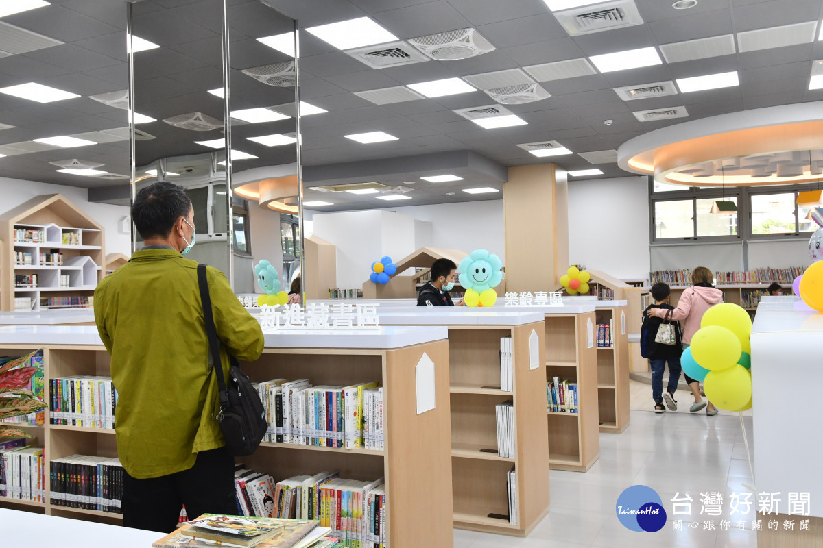福興鄉公所圖書館。圖/彰化縣政府提供