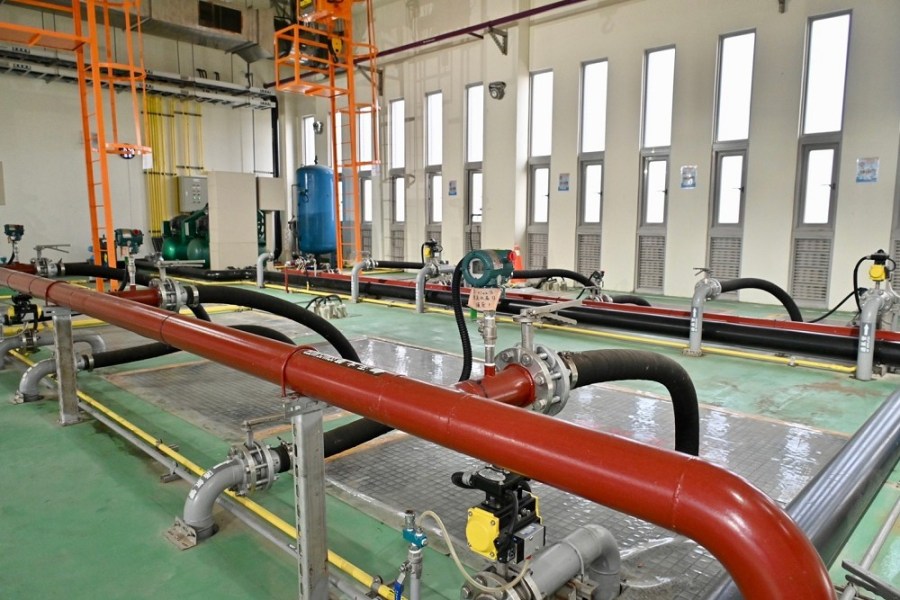 視察澎湖光榮水資源回收中心 陳建仁:提升污水處理量能及接管普及率 294 視察澎湖光榮水資源回收中心 陳建仁:提升污水處理量能及接管普及率 293