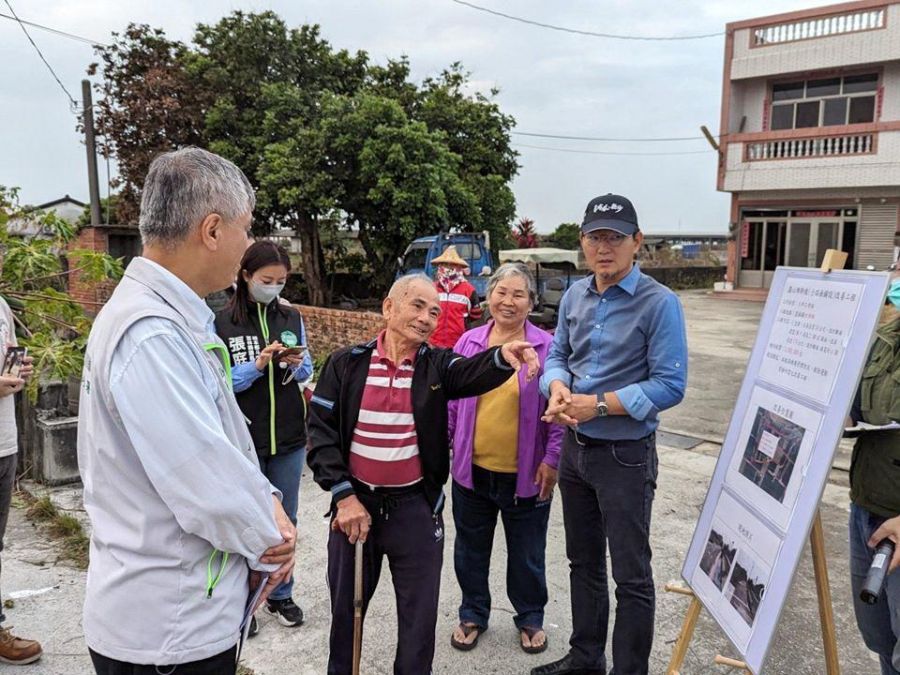 大埤農地重劃區路面改善工程 召開施工說明會