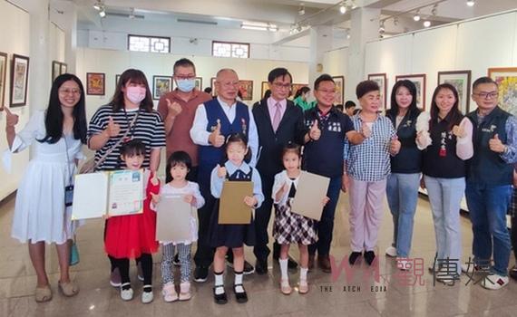 中南部五縣市繪畫徵圖比賽 新港奉天宮藝窺新境隆重頒獎