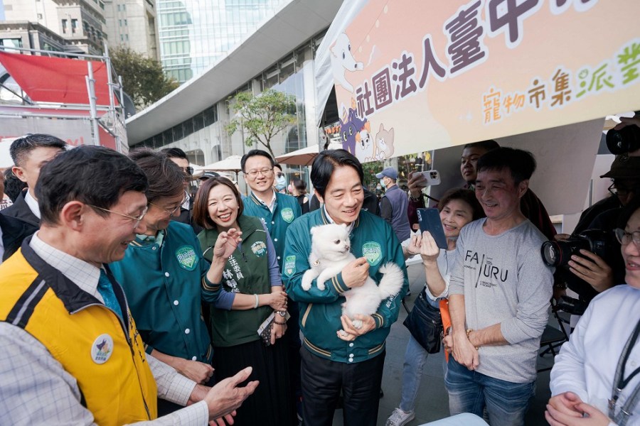 出席「挺毛孩寵物市集派對」 賴清德允諾推政策促進動物權益 298 出席「挺毛孩寵物市集派對」 賴清德允諾推政策促進動物權益 297