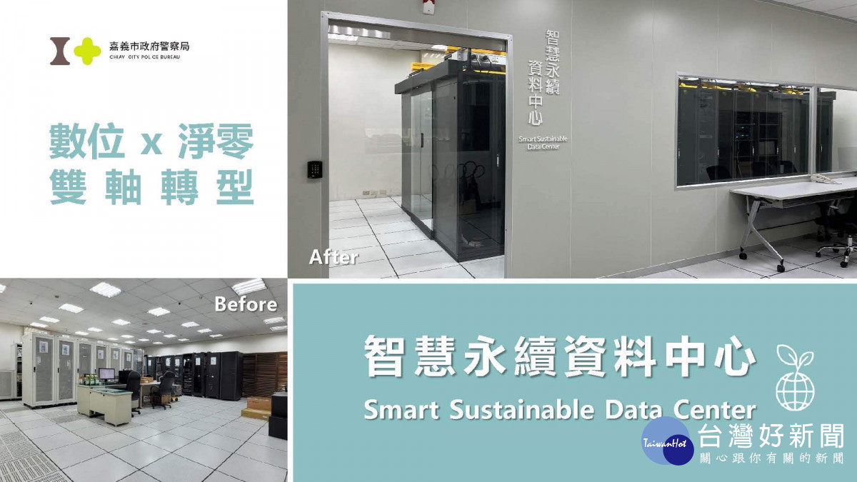 嘉義市警局智慧永續資料中心／警方提供