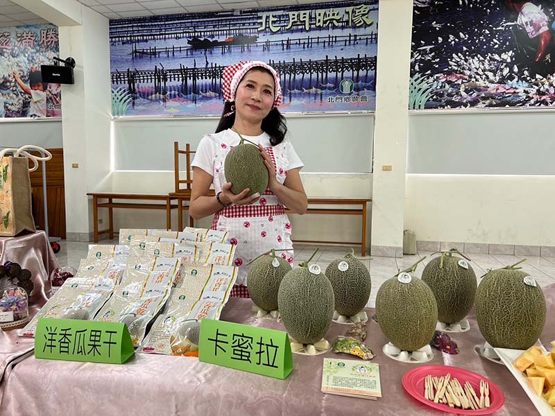 北門HARU洋香瓜。圖/台南農業局