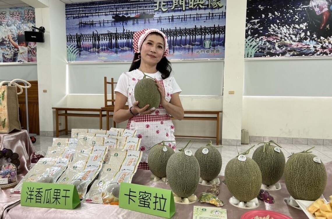 台南北門洋香瓜盛產開始行銷