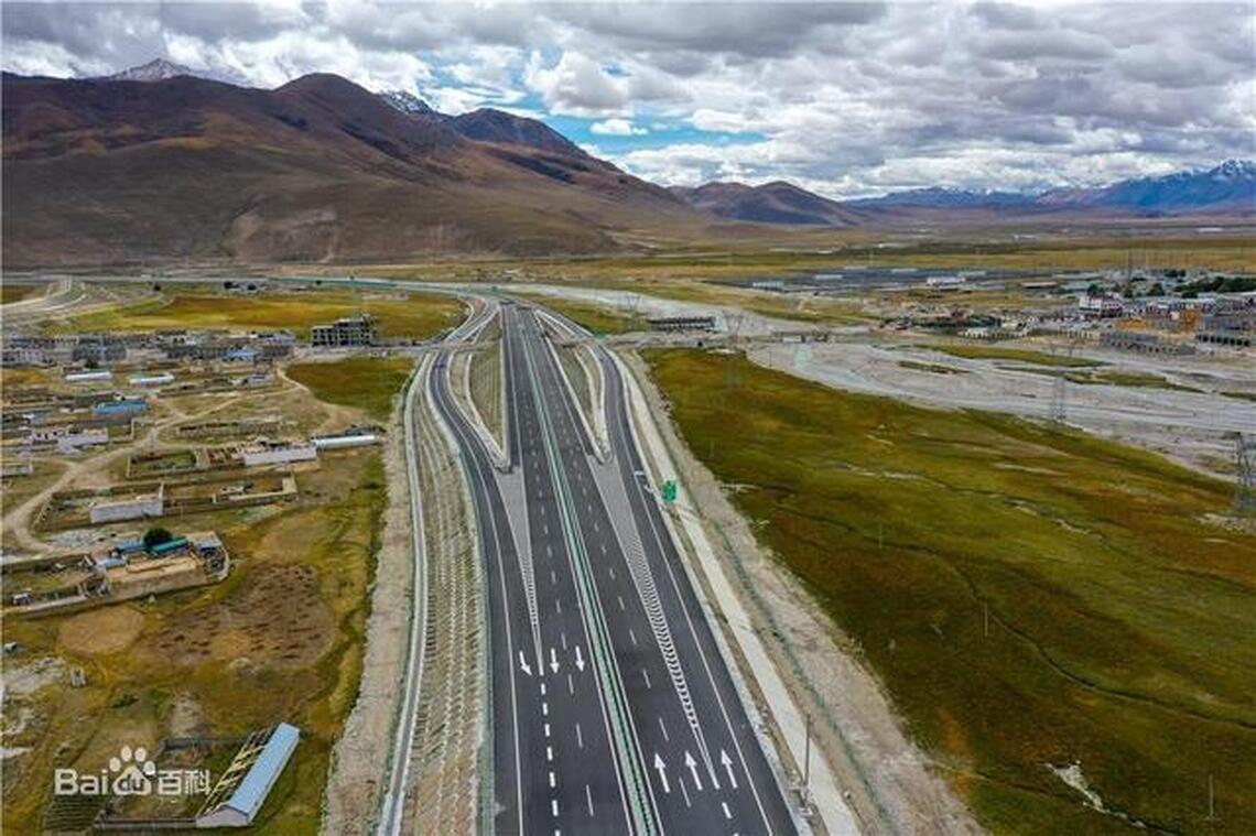 西藏拉日高速公路全線貫通 一帶一路向周邊國交通樞紐