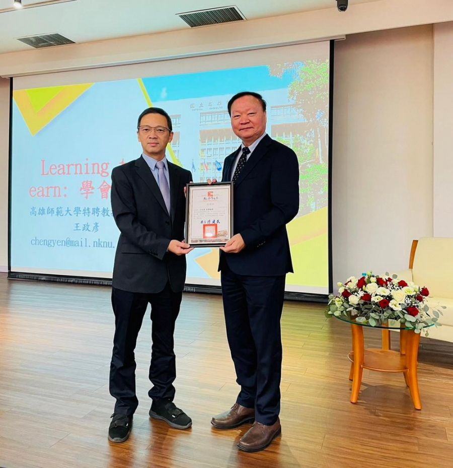 金大僑領講座 Learning to earn 學會贏取 師生踴躍聆聽