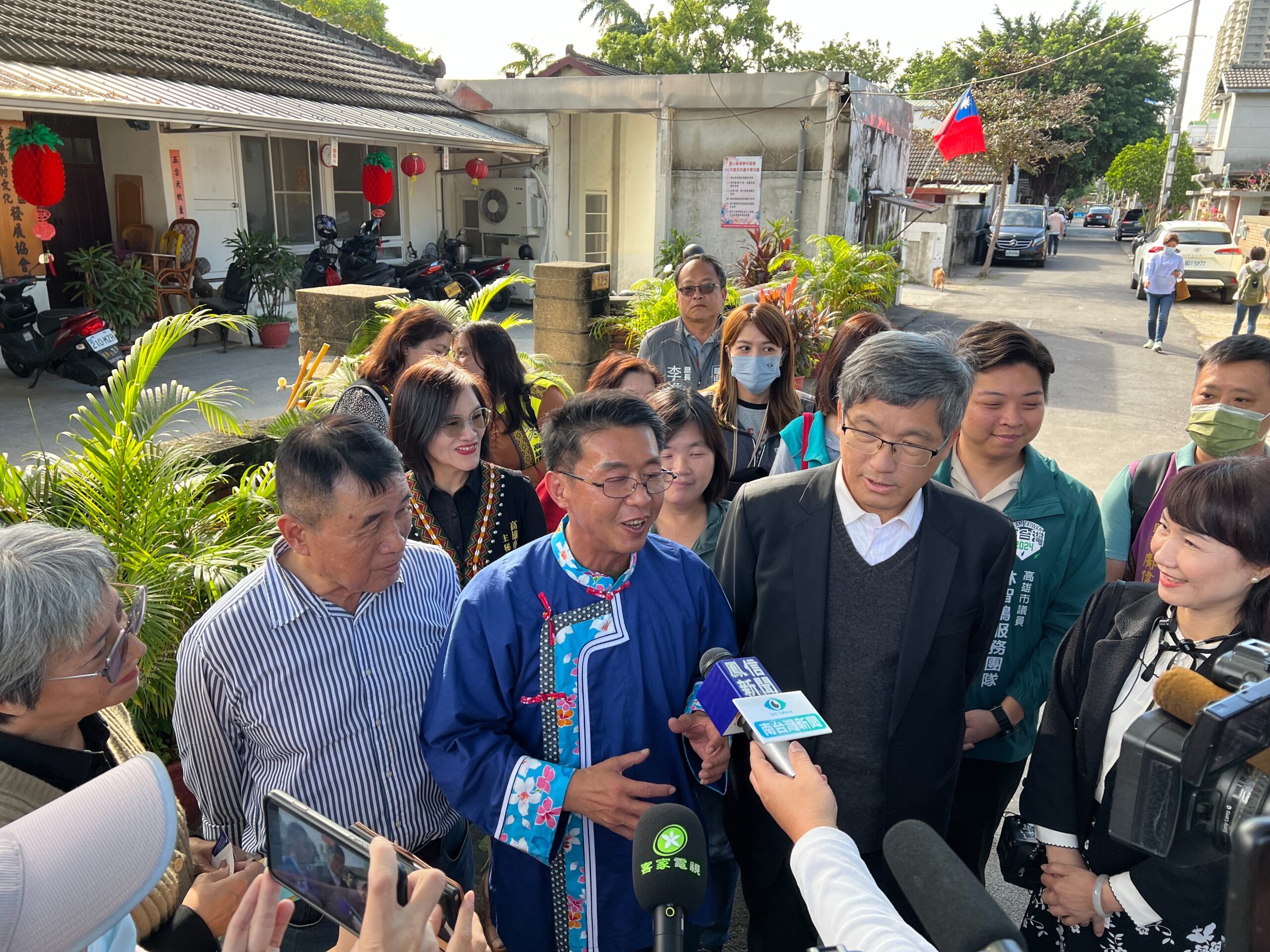 許智傑實際考察客家文創中心 望成為台灣多元文化園區