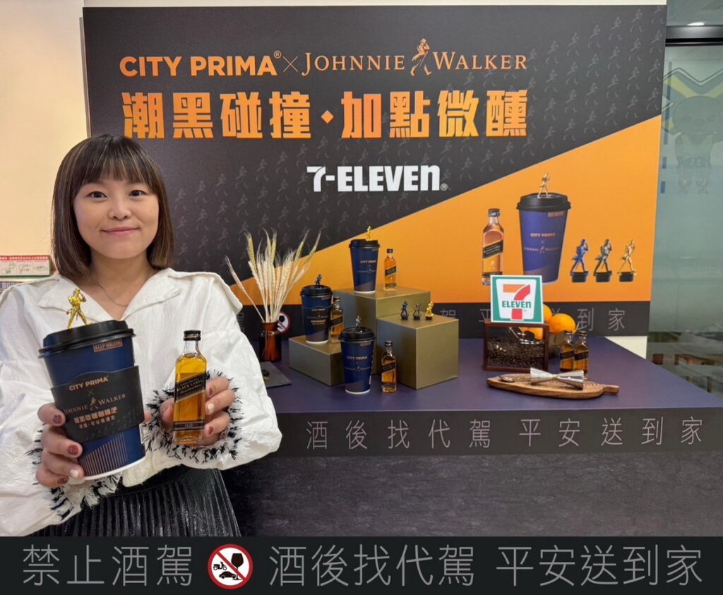 .風味碰撞再創驚喜!7-ELEVEN「CITY PRIMA」首度聯名「Johnnie Walker黑牌」推出精品微醺威士忌