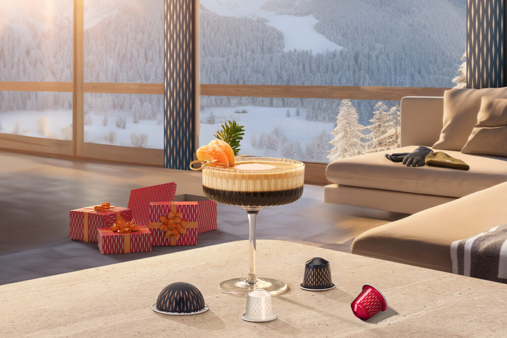 Nespresso為節慶帶來更多愉悅!購買滿150顆膠囊,即贈350元咖啡抵用金及聯名節慶限量款特調品飲杯乙只(價值720元)