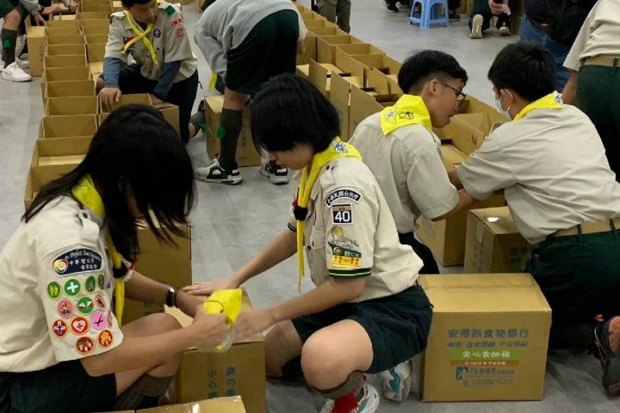 好家再有你 開元食品、中華民國童軍總會、蔡允潔響應歲末愛心行動 223