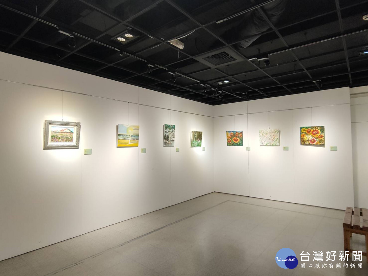 台韓國際身心障礙藝術展。圖/記者鄧富珍攝