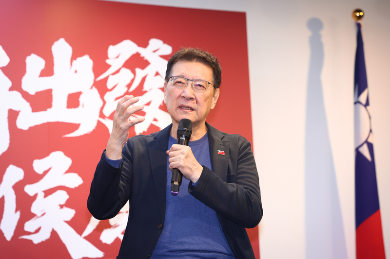 被問及是否準備好「安哲秀現象」,趙少康回應現在談這個還不是時候。中央社資照