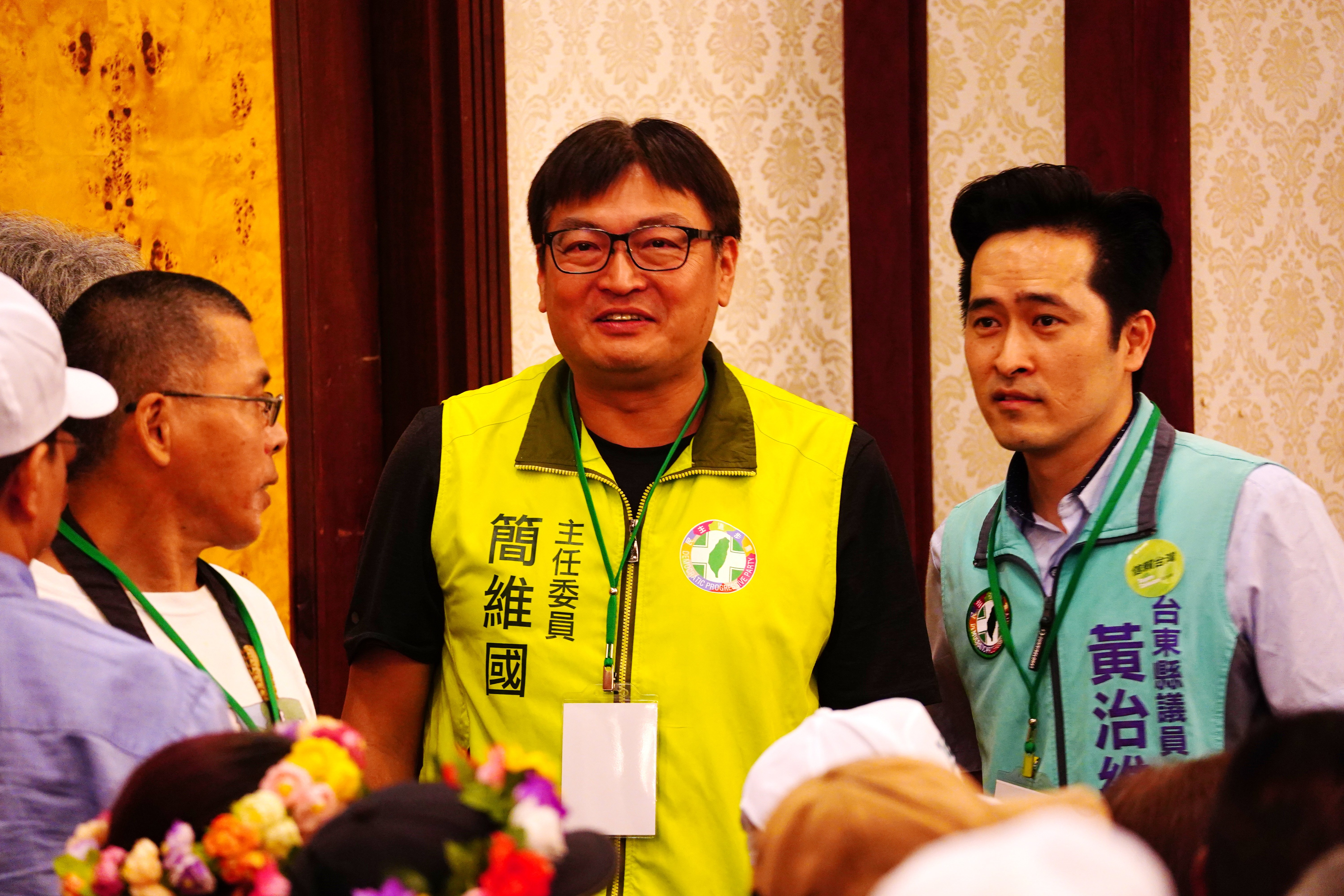 民進黨台東縣黨部主委簡維國2日酒駕肇事，酒測值為每公升0.16毫克，超過標準值，被警方開單告發，5日晚間他宣布請辭主委一職。資料照片／林泊志攝