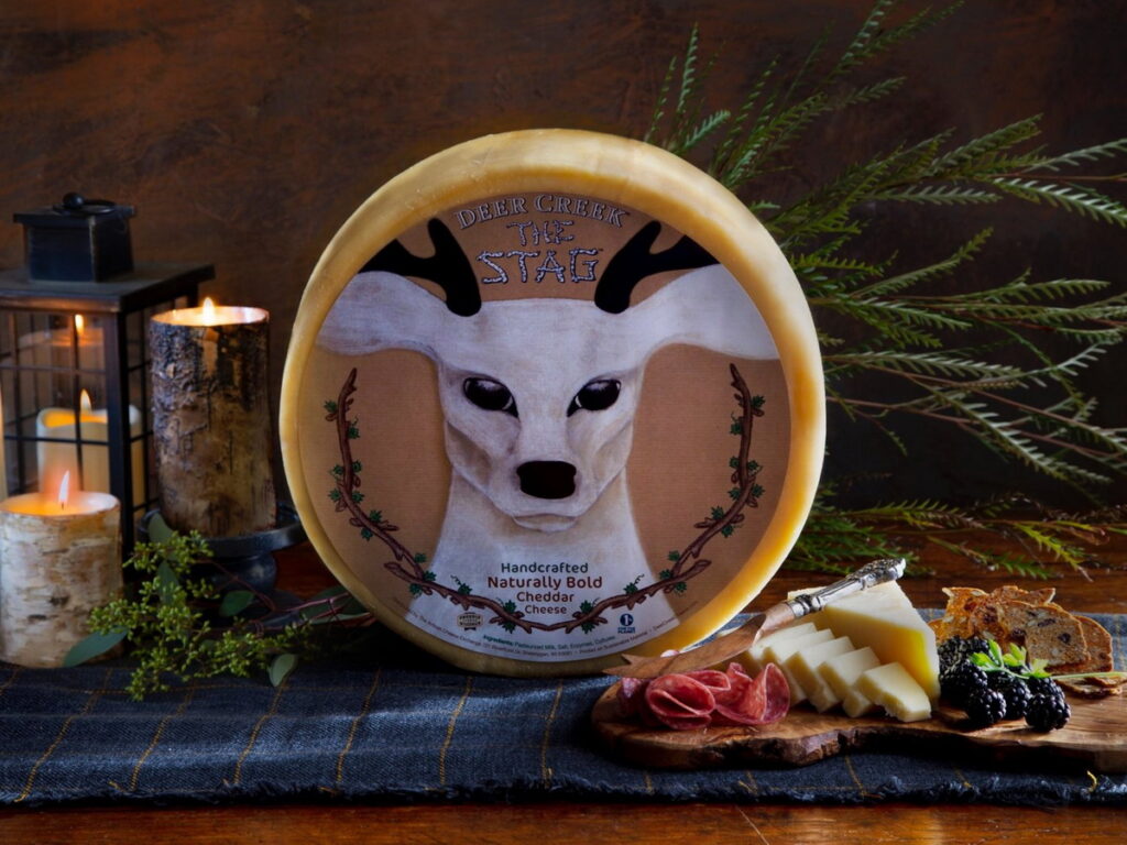 榮獲今年「最佳美國乳酪」的陳年切達乳酪「The Stag」(圖片來源:取自品牌官網)