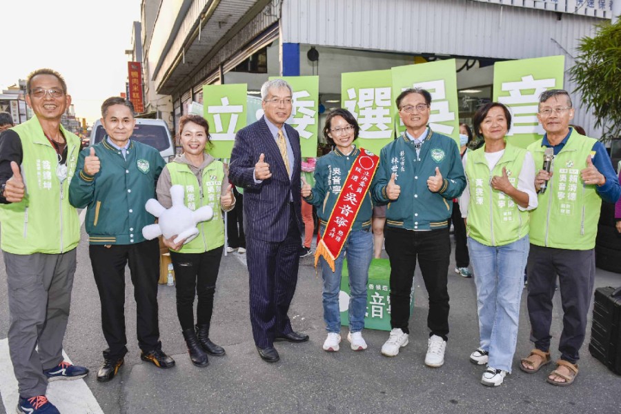 農機隊、謝金河輪番助選 吳音寧：努力衝刺讓農業升級 205