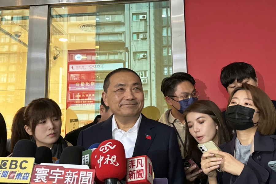 賴清德喊當選GDP年增率3.5% 侯友宜嗆:痴人說夢話 212 侯友宜6日接受媒體聯訪
