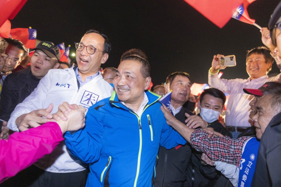 立委激戰區開放柯文哲站台? 侯友宜:遵照黨中央規定 214 侯友宜造勢活動資料照