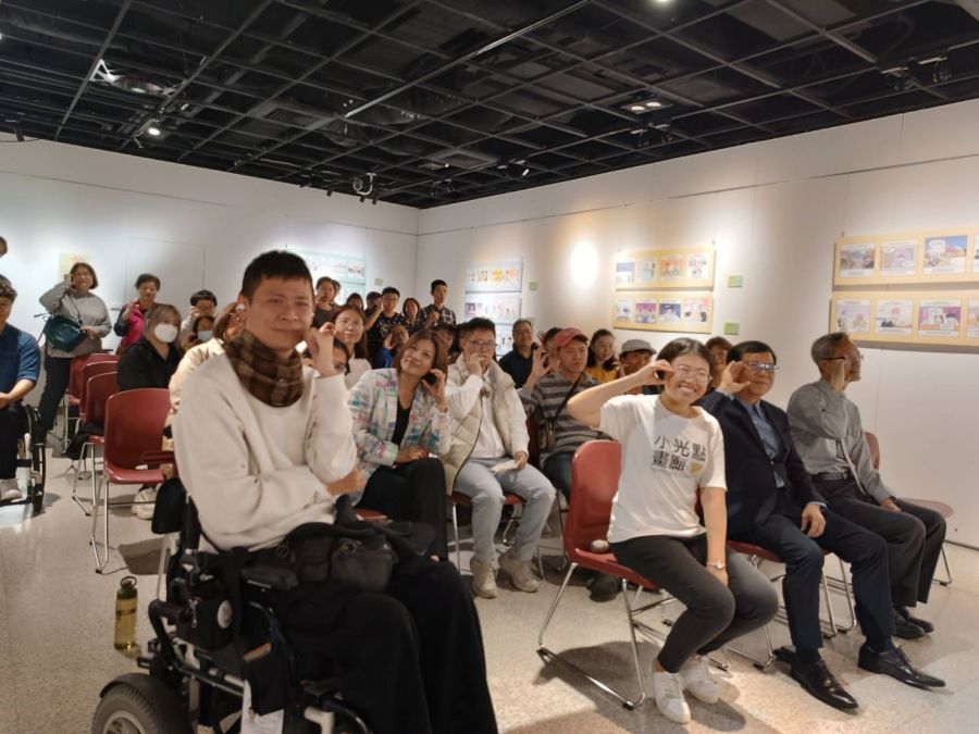 用創作點亮生命靈光!台韓國際身心障礙藝術展於彰化生活美學館展出