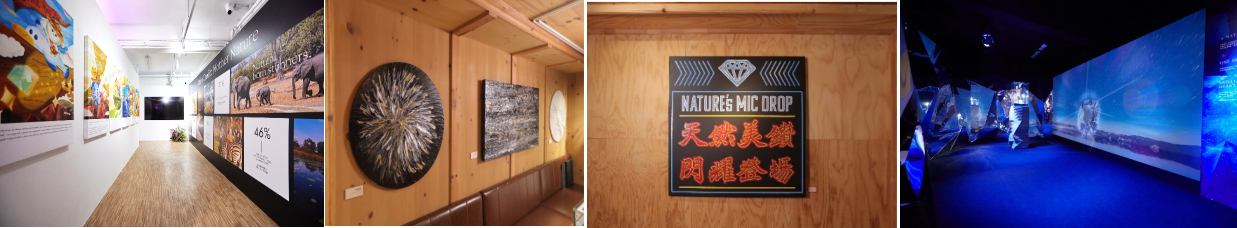 預展期間，SEEFOOD ROOM展覽策展人 Samson Ko特別邀請了多位本地畫家以天然鑽石為靈感創作藝術作品，一滴一筆講述了對大自然和天然鑽石的讚嘆。
