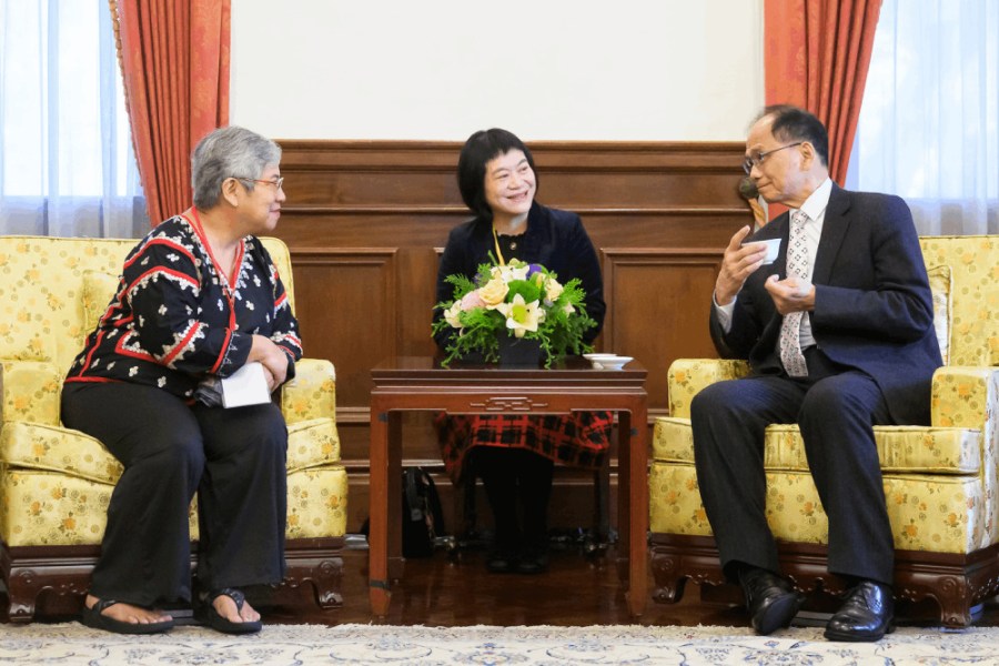 阿貝華獲亞洲民主人權獎 游錫堃:人權捍衛者不再孤軍奮戰 239 照片來源:立法院