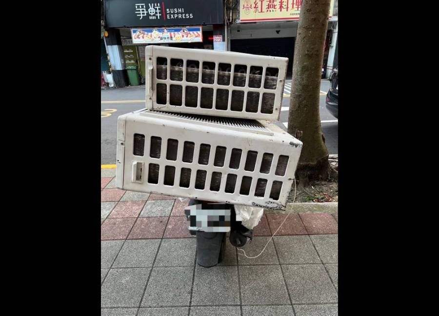 冷氣大盜搬運聲太響 擾鄰報警當場人贓俱獲送辦 241 cnews204231207a11