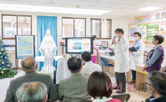 視察聖保祿醫院 桃市府籲有乳癌病史者速篩檢肺癌確保健康